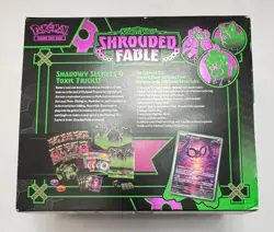 Pokemon Center Shrouded Fable Elite Trainer Box Empty ETB Box & Inserts - Image 3