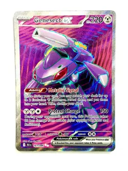 Genesect ex 161/086 Holo Ultra Rare Black Bolt Pokemon Near Mint - Image 1