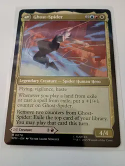 Gwen Stacy / Ghost-Spider 0078 MTG Magic Marvel's Spider-Man Mythic Rare - Image 2