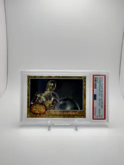 2022 Topps Star Wars Sapphire #2 Threepio Artoo-Detoo Gold 12/15 PSA 10 - Image 1