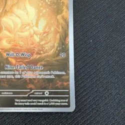 Pokemon TCG Ninetales Obsidian Flames Card 199/197 NM/M Condition - Image 5