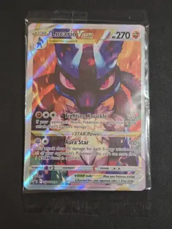Lucario VSTAR SWSH291 - Sword & Shield Black Star Promo Pokemon TCG Card - Image 1