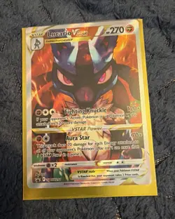 Pokemon TCG Lucario VSTAR SWSH291 Sword & Shield Promo Holo EN 2023 HP270 - Image 1