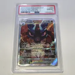 PSA 10 Lucario VSTAR SWSH291 Sword & Shield Promo Holo Pokemon TCG ENG - Image 1