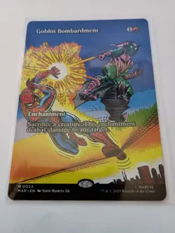 Goblin Bombardment 0023 (Borderless) MTG Magic Marvel's Spider-Man - Image 1