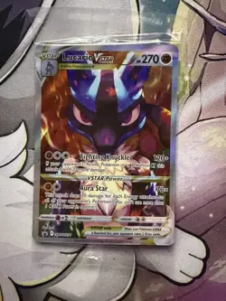 Pokemon TCG Lucario Vstar Sword & Shield Swsh291 Holo Promo - Image 1