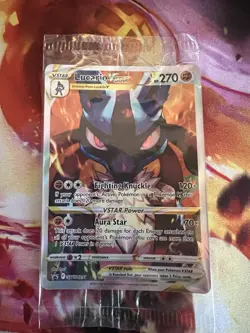 Pokemon TCG Lucario Vstar Sword & Shield Swsh291 Holo Promo - Image 1