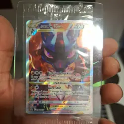 Pokemon TCG Lucario Vstar Sword & Shield Swsh291 Holo Promo - Image 2