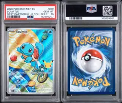 PSA 10 2026 Pokemon TCG Squirtle 039 First Partner Illus Coll Ser 1 Holo EN - Image 3