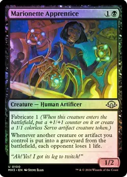 Marionette Apprentice Foil Modern Horizons 3 NM MTG - Image 1