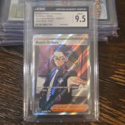 Pokemon Boss's Orders [Corbeau] 256/217 Ascended Heroes UR Holo ENG CGC 9.5 - Image 1