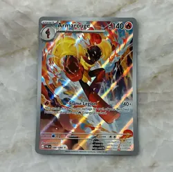 Armarouge 086/084 Pitch Black Pokemon TCG Illustration Rare - UNRELEASED - Image 1