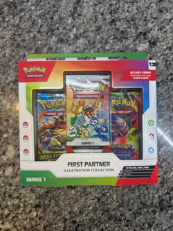 Pokemon TCG First Partner (Series 1) Illustration Collection SEALED - Image 1