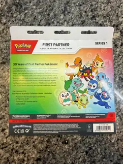 Pokemon TCG First Partner (Series 1) Illustration Collection SEALED - Image 2