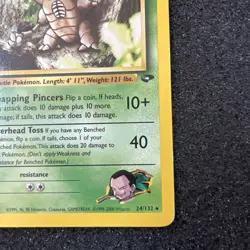 Giovanni's Pinsir Gym Challenge Eng Rare Regular 24/132 Unlimited - Image 4
