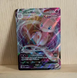 Mew VMAX 114/264 SWSH08 Fusion Strike Full Art Holo Ultra Rare English 2021 - Image 1