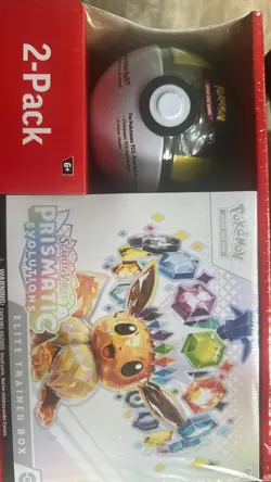 Pokemon Tcg Scarlet & Violet Prismatic Evolutions Elite Trainer Box - Image 1