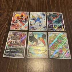 Pokemon Pitch Black Illustration Rare Lot of 6 Armarouge Manectric Toucannon NM - Image 1