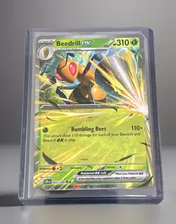 Beedrill ex 3/86 Double Rare Pokemon Chaos Rising ME04 NM - Image 1