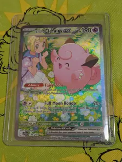 Lillie's Clefairy ex 184/159 Journey Together Pokemon Holo NM - Image 1