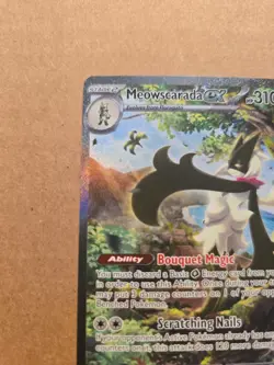 Meowscarada EX 256/193 Pokemon TCG Paldea Evolved SIR - Image 3