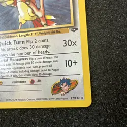 Koga's Pidgeotto Gym Challenge 27/132 Rare Unlimited Pokemon - Image 4