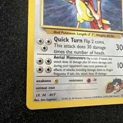 Koga's Pidgeotto Gym Challenge 27/132 Rare Unlimited Pokemon - Image 5