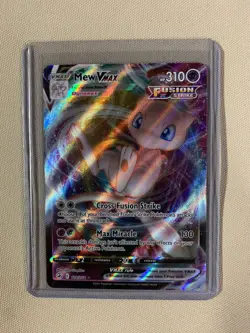Pokemon TCG Mew VMAX Fusion Strike 114/264 Holo Ultra Rare - Image 1