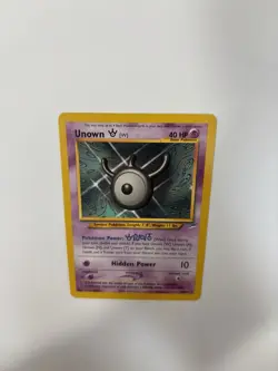 The Pokemon Company Unown [W] Neo Destiny 29/105 Rare Regular English Unlimited - Image 4
