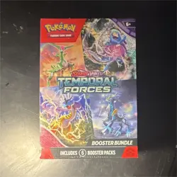Pokemon TCG Scarlet & Violet—Temporal Forces Booster Bundle - 6 Packs - Image 1