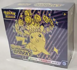 Pokemon Surging Sparks Elite Trainer Box (SV08 ETB SSP) Sealed, New - Image 1