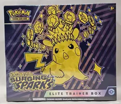 Pokemon Surging Sparks Elite Trainer Box (SV08 ETB SSP) Sealed, New - Image 2