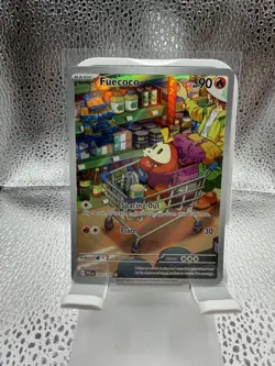 Pokemon: Fuecoco Illustration Rare Holo 201/193 Paldea Evolved - Near Mint (NM) - Image 1