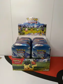 Ascended Heroes Mini Tins Display Pokemon TCG 2 Art Sets 10 EMPTY Tins - Image 1