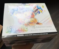 Prismatic Evolutions Pokemon Center Elite Trainer Box w/ protective case - Image 2