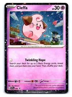 Cleffa 095 Holo Promo Scarlet & Violet Promo Pokemon NM/M - Image 1