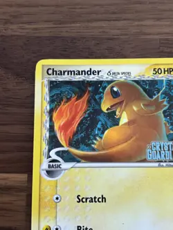 Pokemon Charmander Delta Species 49/100 Crystal Guardians Stamped - Image 2