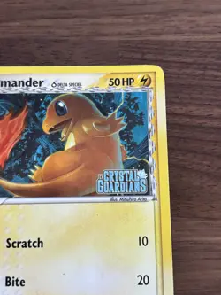 Pokemon Charmander Delta Species 49/100 Crystal Guardians Stamped - Image 3
