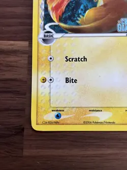 Pokemon Charmander Delta Species 49/100 Crystal Guardians Stamped - Image 4