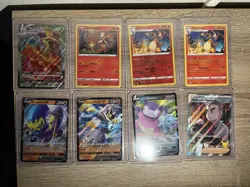 Pokemon TCG Card Collection Lot Of 8 Rare & Holo Cards - Image 1