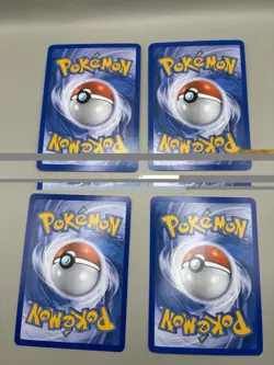 Pikachu and Pichu 4 Card Mixed Lot Mid Era NM Pokemon Card - Image 2