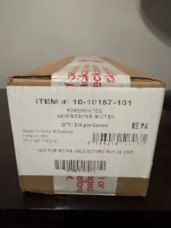 Pokemon TCG Destined Rivals BOOSTER BOX CASE Factory Sealed 6 Box, US Seller - Image 1