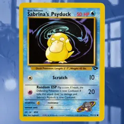 Sabrina's Psyduck #99/132 Gym Challenge Set Non-Holo Pokemon Card ☆Near-Mint☆ #² - Image 1