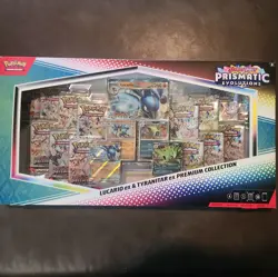 Pokemon - Prismatic Evolutions - Lucario EX and Tyranitar EX Premium Collection - Image 1
