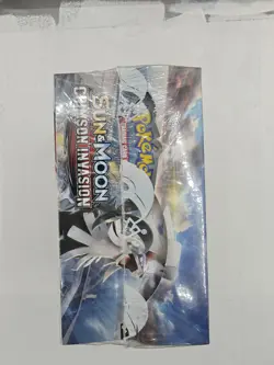 Pokemon 2017 Sun & Moon Crimson Invasion Booster Box New/Factory Sealed - Image 5