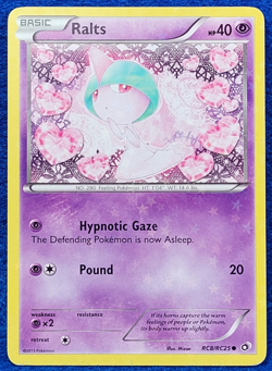 Ralts Legendary Treasures: Radiant Collection NM RC8/RC25 Holo Pokemon Common - Image 1