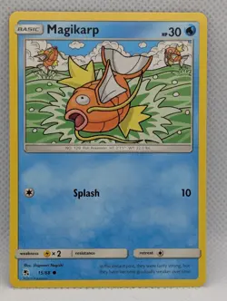 MAGIKARP 15/68 C HIDDEN FATES POKEMON NEAR MINT MAGIKARP - Image 1