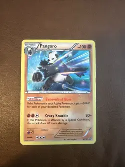 Pangoro XY50 Cosmos Holo 2015 XY Black Star Promo Pokemon Card Cosmo - Image 1