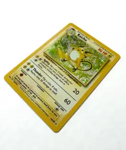 Pokemon TCG Raichu 14/102 Holo Rare Base Set Unlimited WOTC 1999 Vintage LP/NM - Image 4