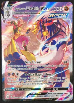 Rapid Strike Urshifu VMAX TG21/TG30 Ultra Rare Brilliant Stars Pokemon TCG Mint - Image 1